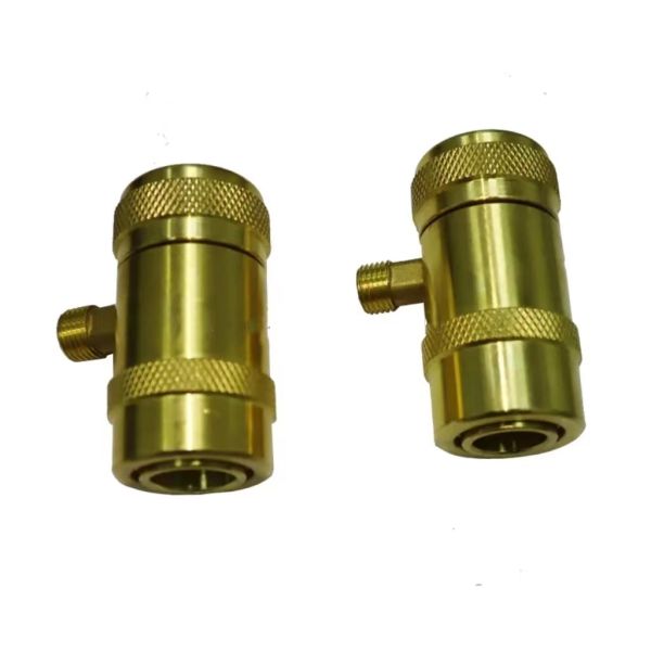 R744 Quick Coupler for Refrigerant Charging in Industrial Refrigeration Equipment
