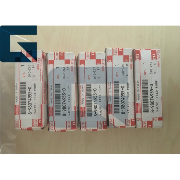 Isuzu 4HK1 6HK1 Engine Diesel Fuel Pump Valve 8980749550 8-98074955-0