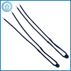 Quality Radial Leaded Sensor Probe NTC Thermistor 10k ohm 4050 With Extension Cord UL1007 26AWG 90MM wholesale