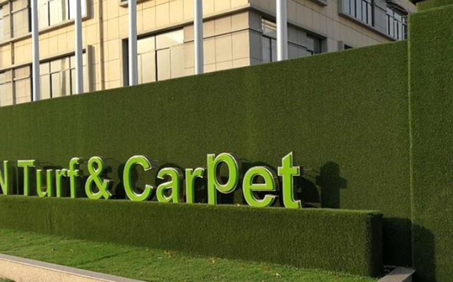 OEM Environmental Fake Green Grass Fence For Privacy Protection