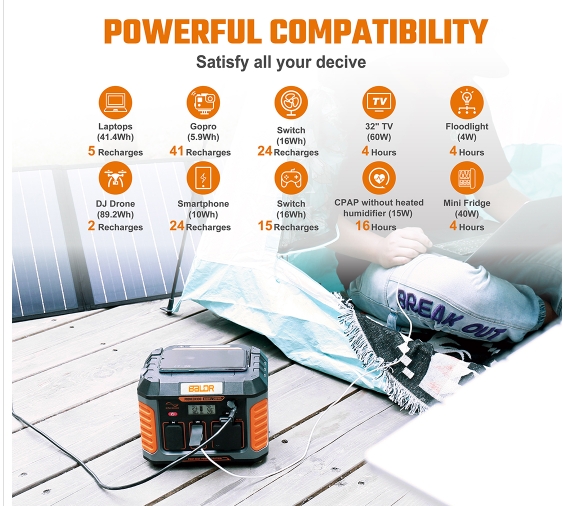 350w 330w 300w 1800w portable power station lithium battery bess renewable energy