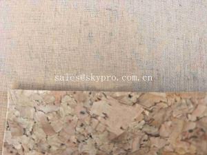Quality Upholstery Eco - Friendly Leather Cork Rubber Sheets Decorative Cork Boards wholesale