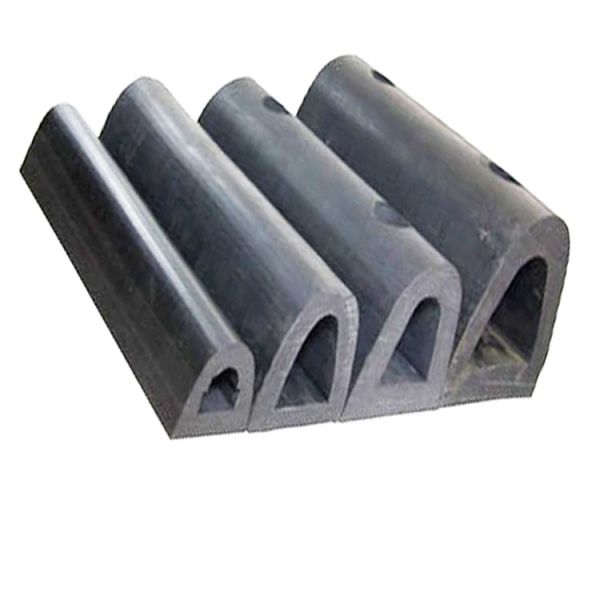 Customers' Requirements D Type Marine Boat Rubber Fender for Dock and Ship Bumper