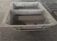 Quality 1000 Lb 1200 LB Aluminum Ingot Mold Non Ferrous Metal Recycling wholesale