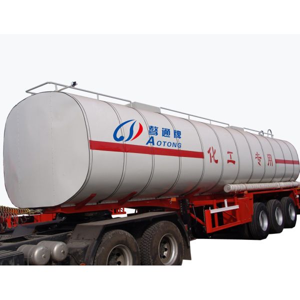 Fuel Tanker Trailer Truck with Aluminum Alloy Fuel Tanks Semi Trailer and Capacity