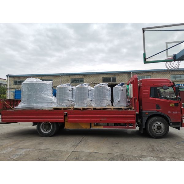 25 Ton Flake Ice Evaporator Scale Ice Machine For Slaughtering Processing