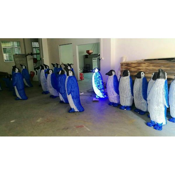 acrylic penguin light