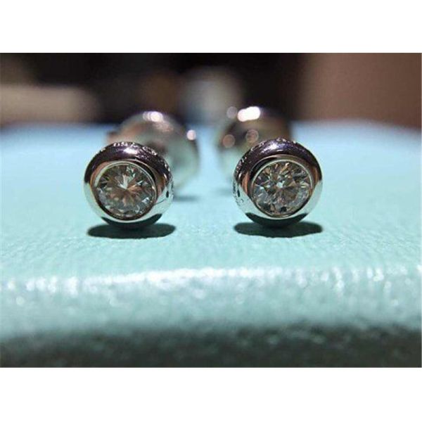 Luxury jewe factory Diamond Stud Earrings 18k gold white gold yellow gold rose gold diamond Earrings