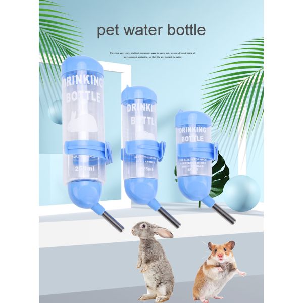 Plastic Water Bottle for Small Animals LCD Display 125ml like Hamsters and Rabbits