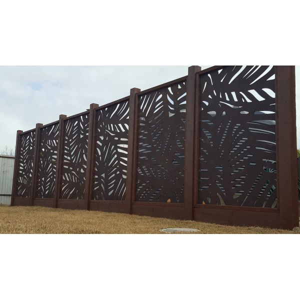 Custom stainless steel outdoor partition privacy garden screen