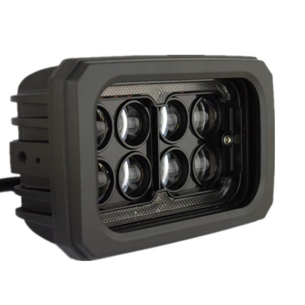 6Inch x 4Inch Led Head Light Replacement H4 Connector 40W HCW-L40292C 7D