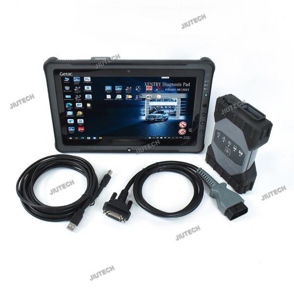V2024 MB Star OEM C6 DOIP Multiplexer VCI SD Connect XENTRY VCI Diagnosis Tool With Getac F110 tablet