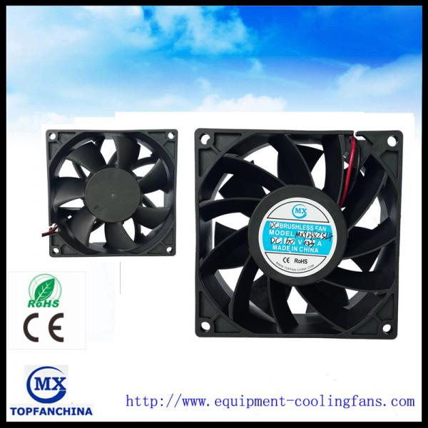 Cheap 38mm Thick Booster Computer Cooling Fans 48v 60v High Air Flow for sale