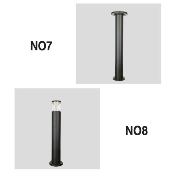 7W 10W 12W 24W Garden Outdoor Lawn Lamp 180*180mm