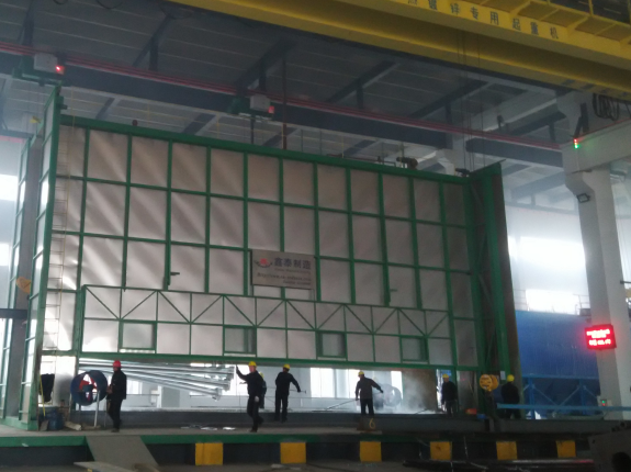 Durable Hot Dip Galvanizing Line 7.0x1.2x2.2m Zinc Tank With Environmental Protection System