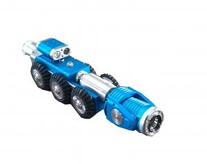 Quality Pan And Tilt Sewer Pipe Inspection Crawler Camera Adjustable Light Brightness For Small Pipe wholesale