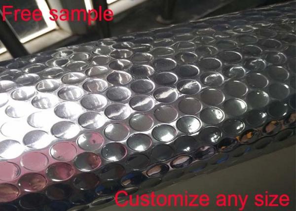 Cheap Bag Shape Customized Metallic Bubble Mailers 6*10  Padded 2 Sealing Sides Anti Tremble for sale
