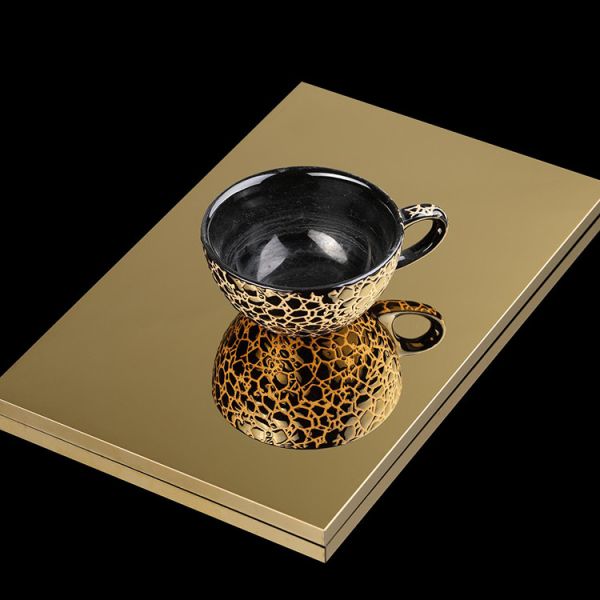 28 Gauge 8K Mirror Finish Stainless Steel Sheet 201 304 6K Cold Rolled Colored