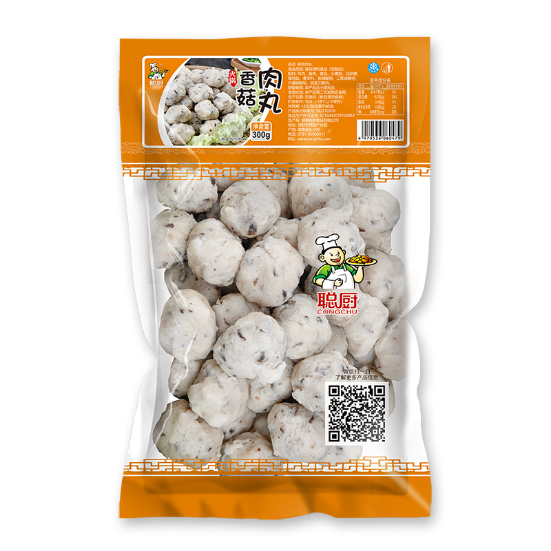 Congchu 250g Instant Pot Frozen Meatballs With Minced Mashroom