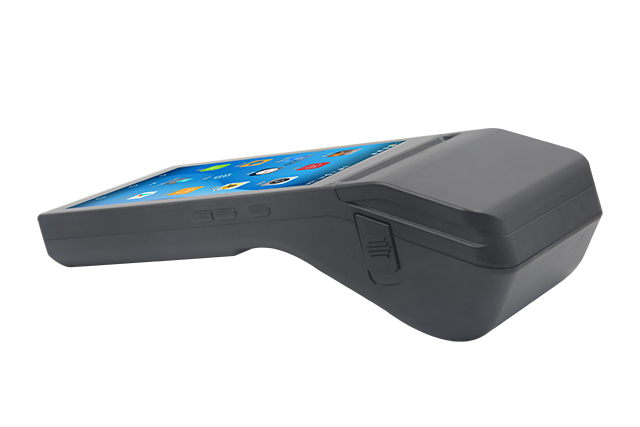 5 Mega Pixels CCD Camera Handheld Mobile Android Pos Terminal with Printer and 1-