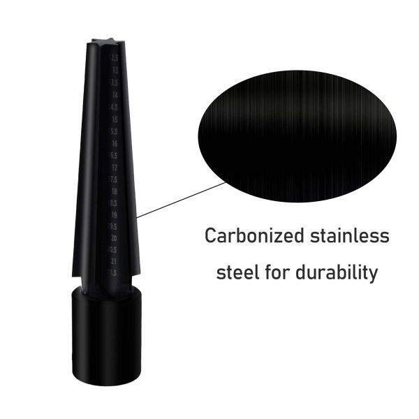 Wax Ring Filer Carving Cutter Plastic And Stainless Steel Finger Stick Ruler