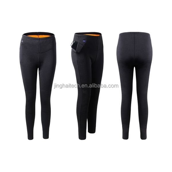 100% Cotton Rechargeable Heated Vest Pants Multifunctional Elastic Waist