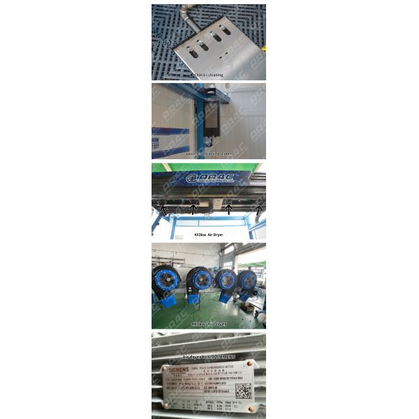 Automatic Car Washing Machine With Dual Arm 12kw Fans 18.5kw Water Pump AA-T360RD