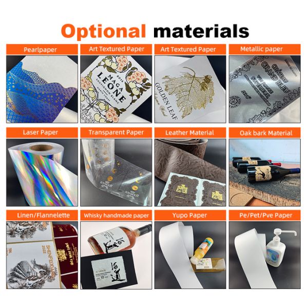 Gold Foil Whiskey Label Handmade Craft Adhesive Custom Vinyl Stickers