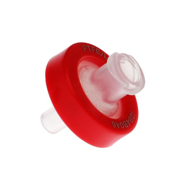 Disposable Syringe Filter Hydrophobic PTFE Orange 13mm 0.45um 100pcs/pack 3 years