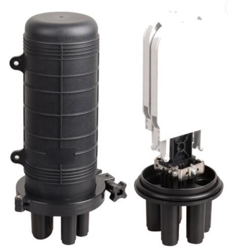 24 48 Core Fiber Optic Splice Closure , PPR Fiber Optic Cable Junction Box