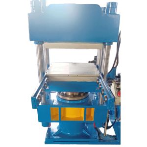 PLC Automatic Mold Opening Rubber Vulcanizing Machine / Insulating Rubber Pad