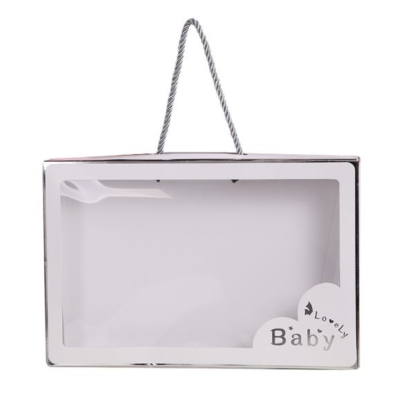 Rigid Boxes Custom Luxury Folding Transparent Pvc Lid Gift Box With Your Own Logo