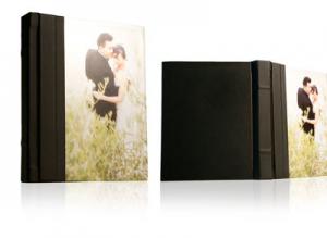 Quality Classic Waterproof 10x14 Leather Photo Albums For Graduation / Birthday wholesale
