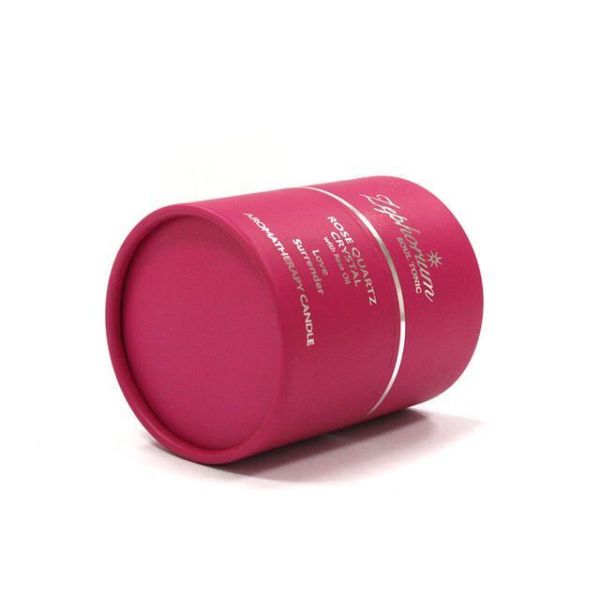 Premium Hot Sell Eco Friendly Paper Jar Round Tube Box For Candle Packaging Custom Logo