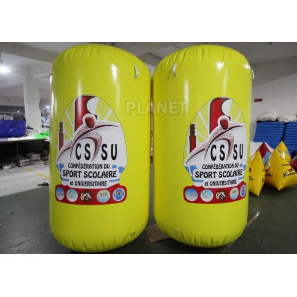 1.17m Diameter 1.9m Height Inflatable Marker Buoy For Water Games