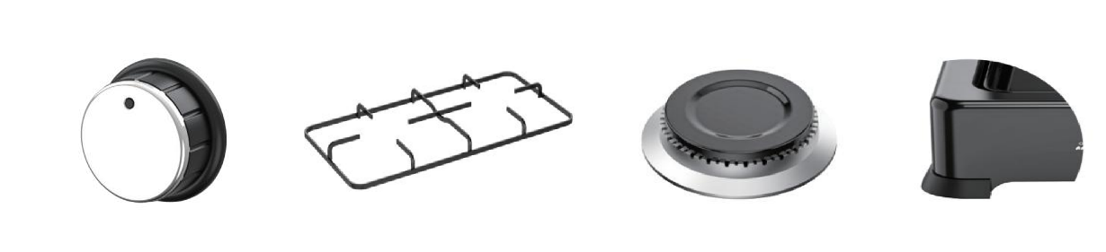 High Power Five Burner Gas Stove Multi Functional Table Top Gas Stove Outdoor Camping