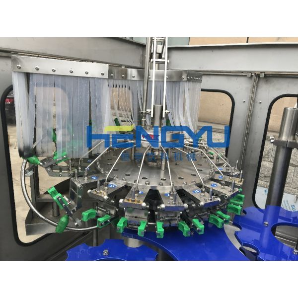 Glass Bottle Washing Filling Machine / Corking / Ligating /capsuler Machinery Factory Supply Champagne Machinery & Hardware Food