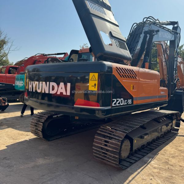 Second Hand Hyundai 220 Used Excavator 22 Ton Hyundai R220 R220LC 220LC-9S R220-9s High Quality Low Price On Hot Sale