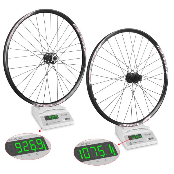 32H Aluminium Alloy Rim 26 Inch Bike Wheelset With Aluminum Braking And BMX Disc Brake