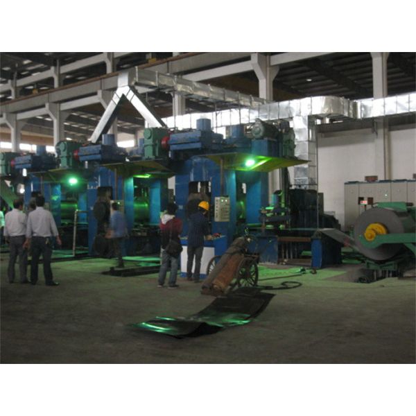 0.8-1.5 X 600mm 4 High Tandem Cold Mill With Spiral Accumulator 700