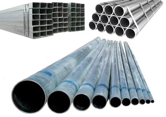 KS Certified Galvanized Round Pipe for Construction Materials