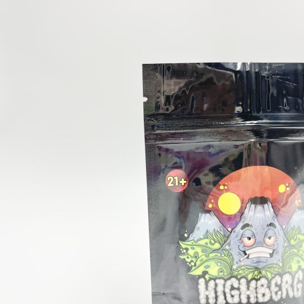 Custom Printing CBD Buds Aluminium Foil Stand Up Pouch 160mic 320mic