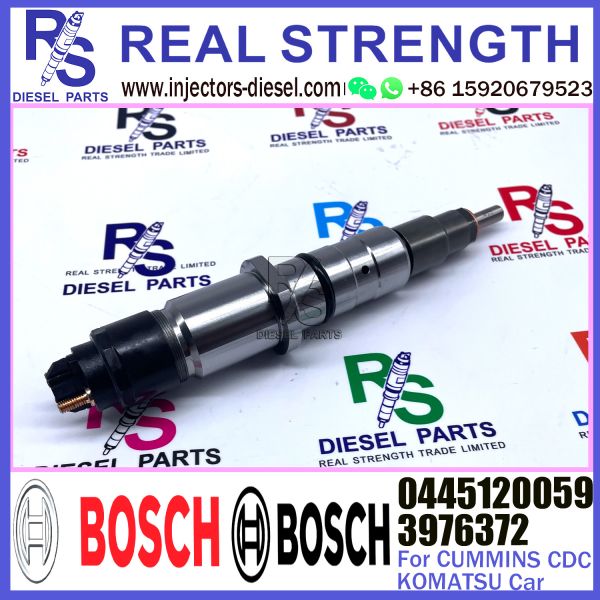 Diesel Fuel Injector 3976372 0445120059 0445120231 0445120123 For CUMMINS KOMATSU