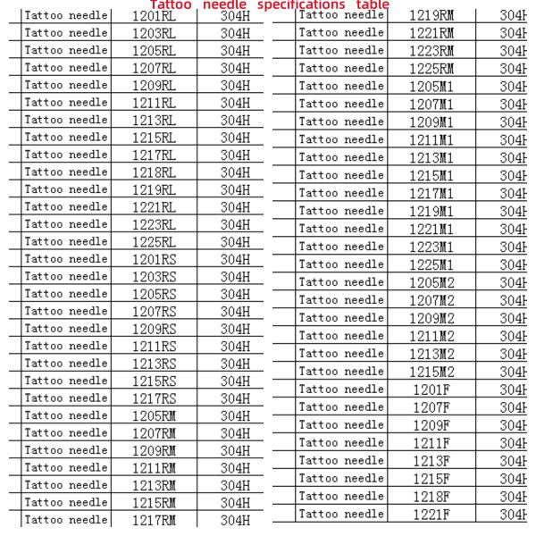 Tattoo Needle Product Image 1