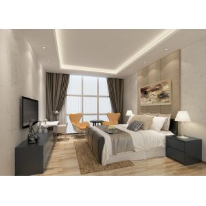 Waterproof Silver Rustic Floral Wallpaper , Removable Embossed Vinyl Wallpaper