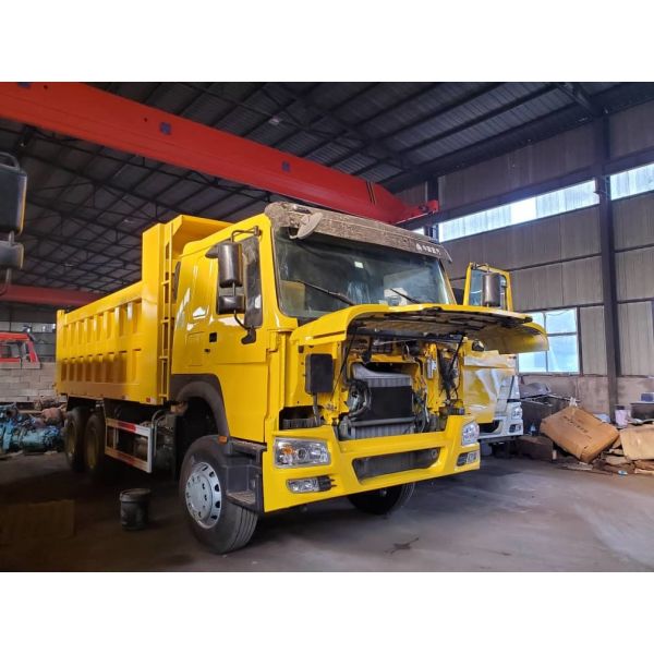 2015 Year 371HP SINO Used HOWO Dump Truck With New Tire And Rim