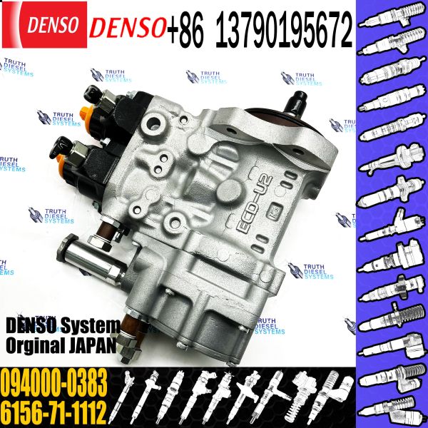 Excavator High Pressure Diesel Injector Pump PC400-7-8 094000-0383 Engine Fuel Pump