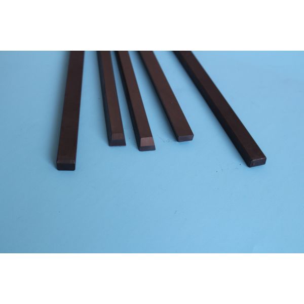 Textile Machinery Components Monforts Finshing Machine Spares Black Carbon Graphite Sliding Strip Ralls