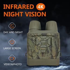 China Y6-C 4k Infrared LED Waterproof Wildlife Night Vision Binoculars Built In 4000ma Battery on sale