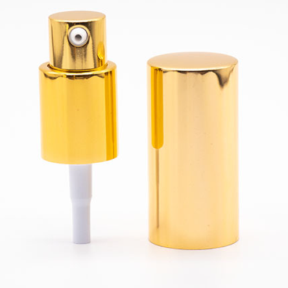 Gold Aluminum Foam 18 410 Mist Pump Sprayer For PET Bottle